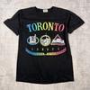 Toronto Ontario Canada Shirt Mens Medium Black Vtg 90s Skyline Single Stitch