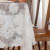 French Style Table Decoration And Accessories Gentle And Elegant Rectangular Tablecloth Kitchen Dining Coffee Table Cover