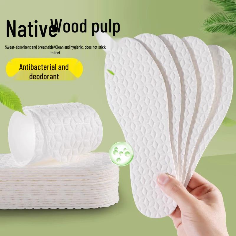 

Дышащие, Влагопоглощающие Одноразовые Стельки для Летней Обуви - Унисекс, Дезодорирующие, Потостойкие и Идеальные для Высоких Каблуков Size 38