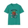 Unisex Softstyle T-Shirt Gift Box Rapper Funny Holiday Graphic Pun Christmas