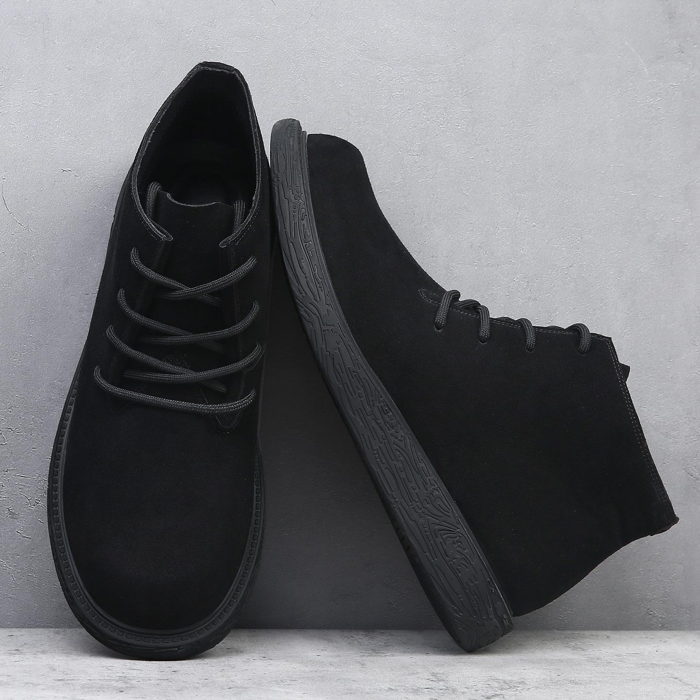 

Чоловічі черевики Мартін хутряні хуліганські красиві ретро універсальні британського стилю допомога робочі черевики натуральна шкіра теплі оксамитові шкіряні черевики 40