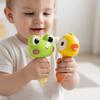 Plastic Instrument Sand Hammer Soft Duck Sand Hammer Toy Children Frog Sand Hammer  Toddlers