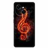 For Tecno Spark 40C Case Soft Black TPU Silicone Back Shockproof Cover for Tecno Spark40C 40 C Case Pop 10 Pro Butterfly Funda