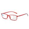 Anti-Blue Reading Glasses Small Frame Far And Near Multi-Focus Reading Glasses Middle-Aged And Elderly