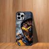 Mortal K-Kombat Game  Phone Case For iPhone 17,16,15,14,13,12,11,Mini,Pro,SE,MAX White Matte Shockproof Cover