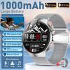2026 New Military 1000mAh Battery Men's Smart Watch For Men Health Monitoring Bluetooth Call 100+ Sports Mode Flashlight Sport Fitness Smartwatch