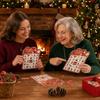 24 Players Christmas Bingo Game 33 Cards Family Bingo Game Bingo Cards  Family Interaction