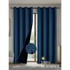 2pcs Blackout Curtains with Coated Insulated Lining, Suitable for Living Room, Bedroom, Kitchen, Home Decor, Room Decoration