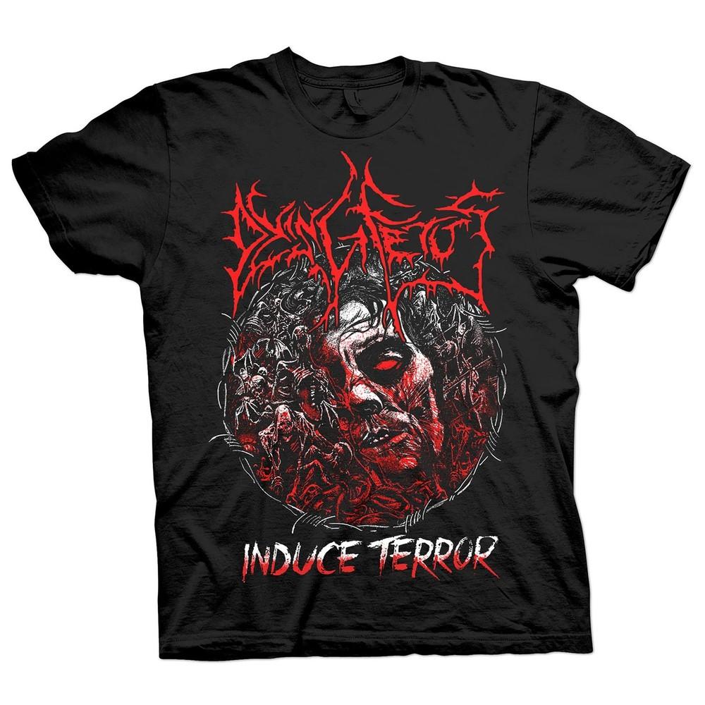 Футболка Dying Fetus Induce Terror XXXL Черная Унисекс M
