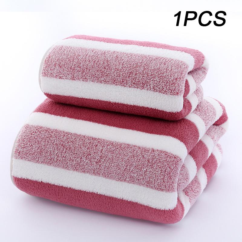 Thickening High Quality Bamboo Charcoal Coral Velvet Fiber Bath Towel Super Absorbent And Quick Drying Bath Towel Bathroom Use