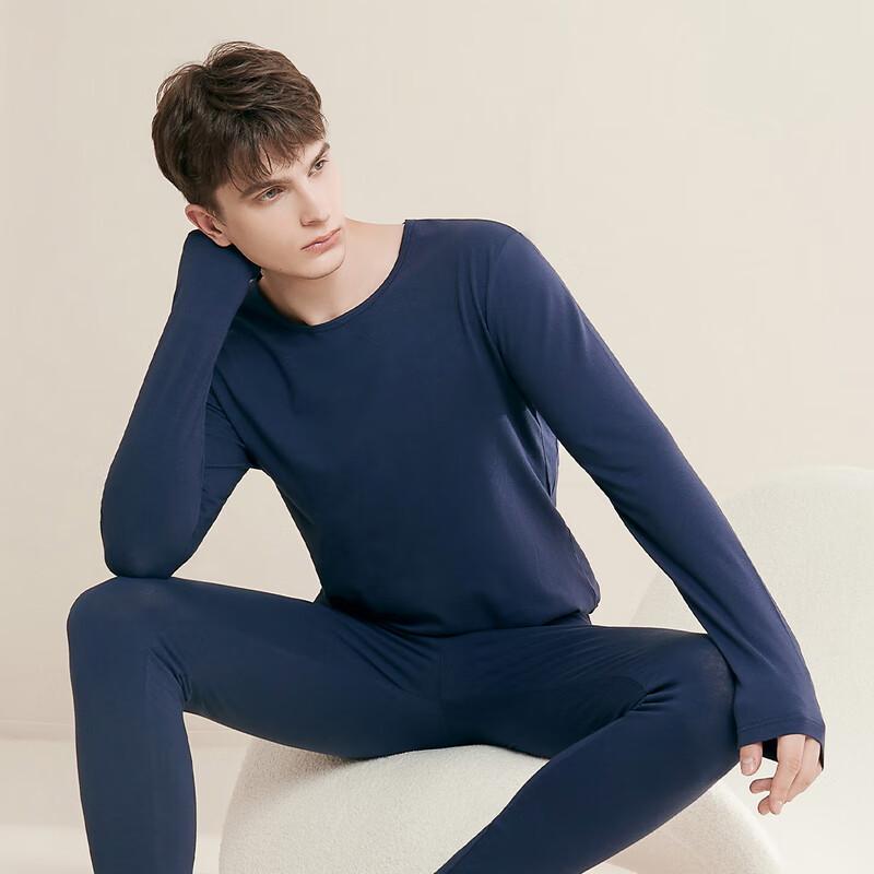 Maoren Unisex 100% Baumwolle Klasse A Antibakterielles Thermounterwäsche-Set