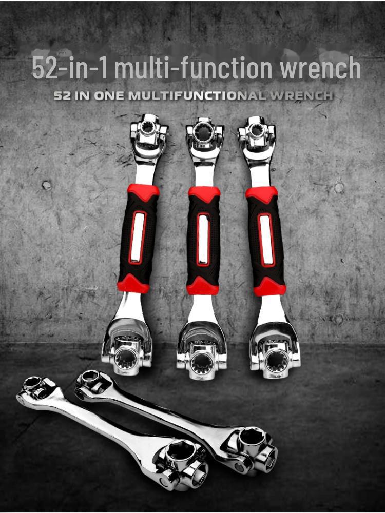 52-in-1 Multi-functional Rotating Socket Wrench