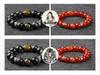 Black Obsidian Zodiac Guardian Bracelet: Benming Year Amulet for Men & Women, Lucky Buddhist Prayer Beads.
