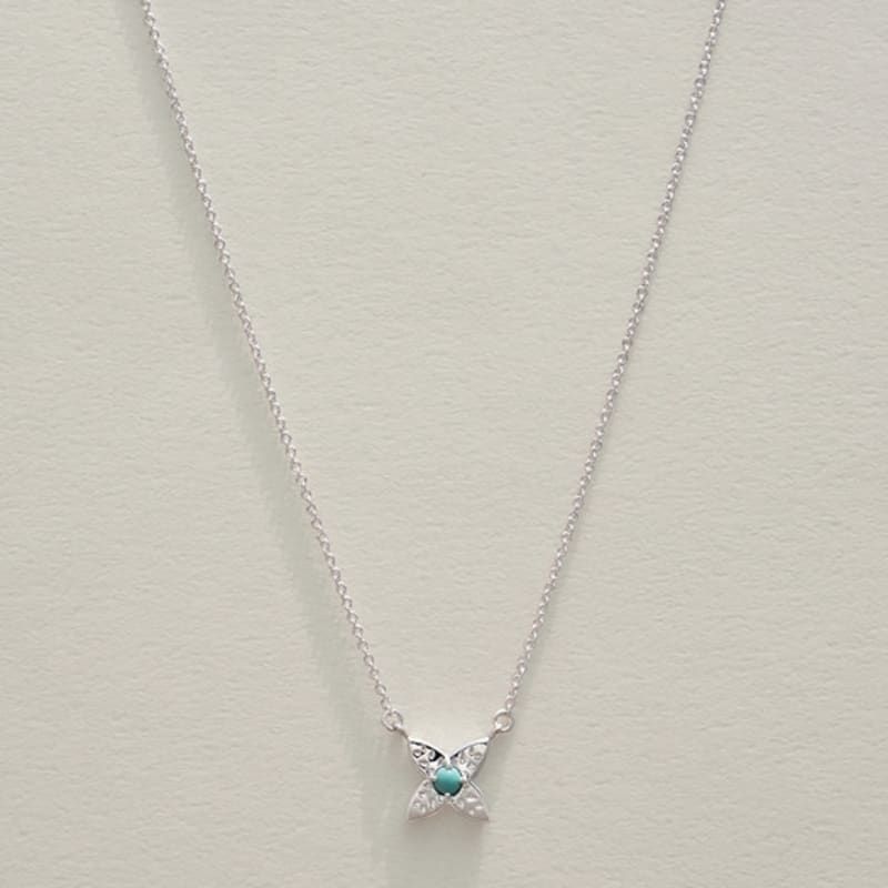 MaggieKim THE SALVIA NECKLACE (Turquoise)