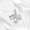 Ahthen Copper Beads Best Friend Dangle Charm Ideal For Snake Chain Bracelets Necklaces For Ladies Jewelry Crafting