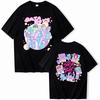 KPop Demon Hunters round neck short sleeved summer loose sports casual top EMA