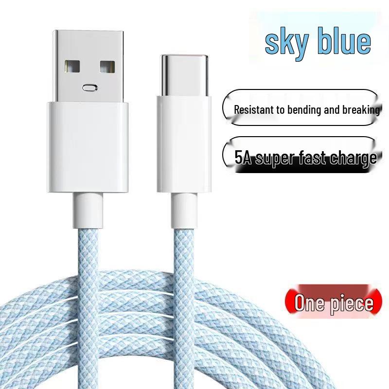 Macaron Color 6A PD20W Fast Charging Cable for Apple & Android Devices