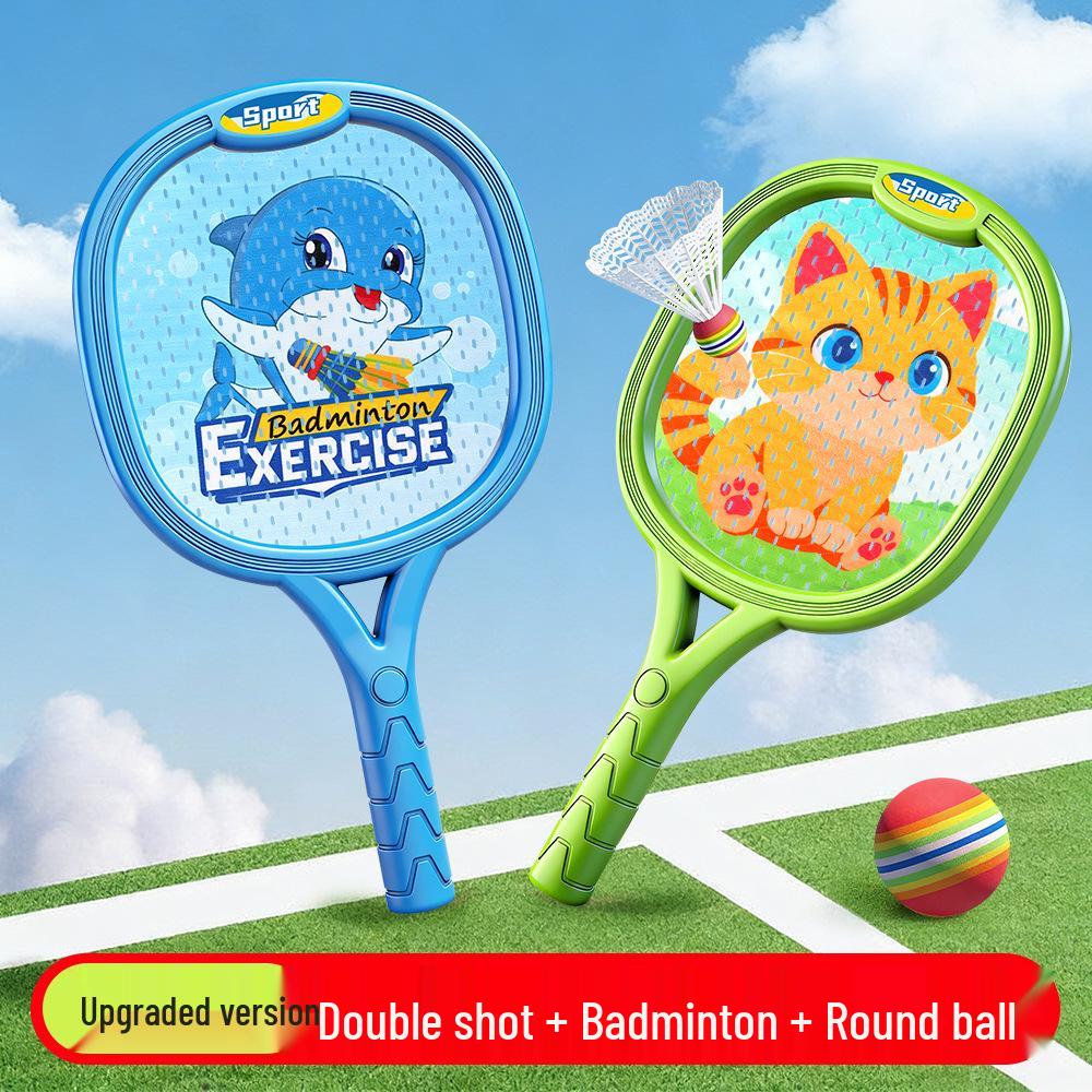 Kinder Badminton & Tennis Outdoor Sport Spielzeug Schläger