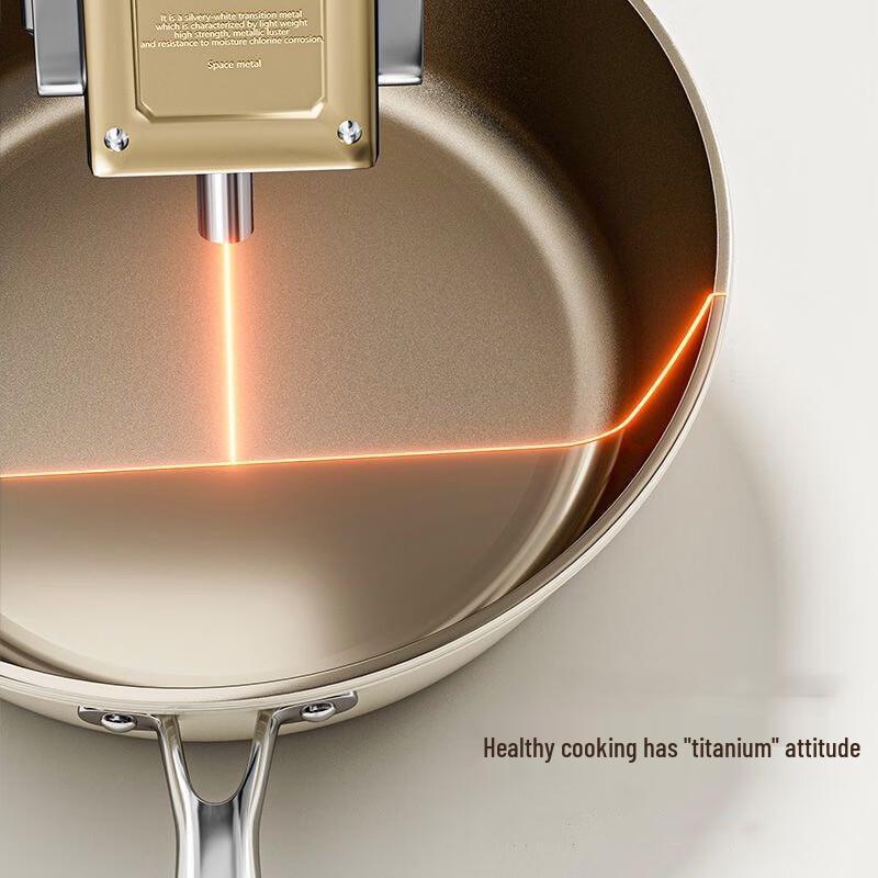 Wutuo 28cm Titanium Ceramic Non-stick Wok