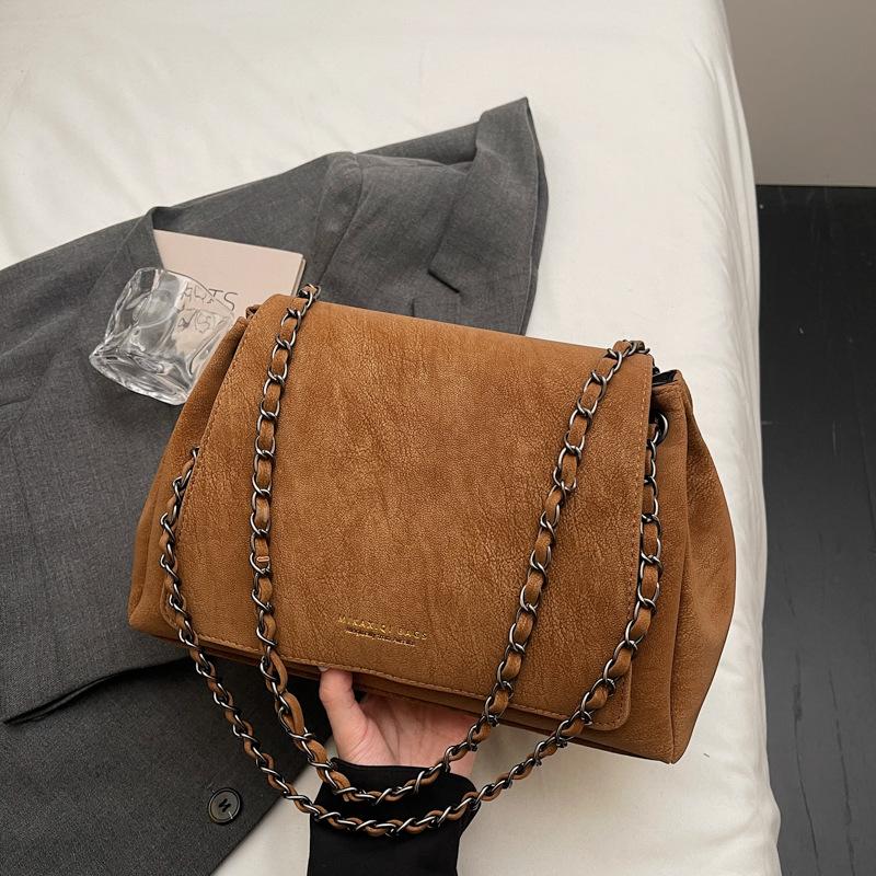 High Value Temperament Chain Underarm Bag Women's Early Autumn New Retro Texture Hand Bag Temperament Commuter Shoulder Bag Women