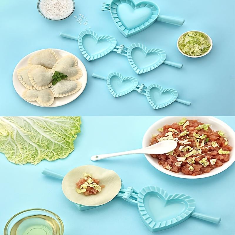 1PC Dumpling Mold, Heart-shaped Design Dumpling Mold, Kitchen DIY Dumpling Making Tool, Suitable for Quick Dumpling Making