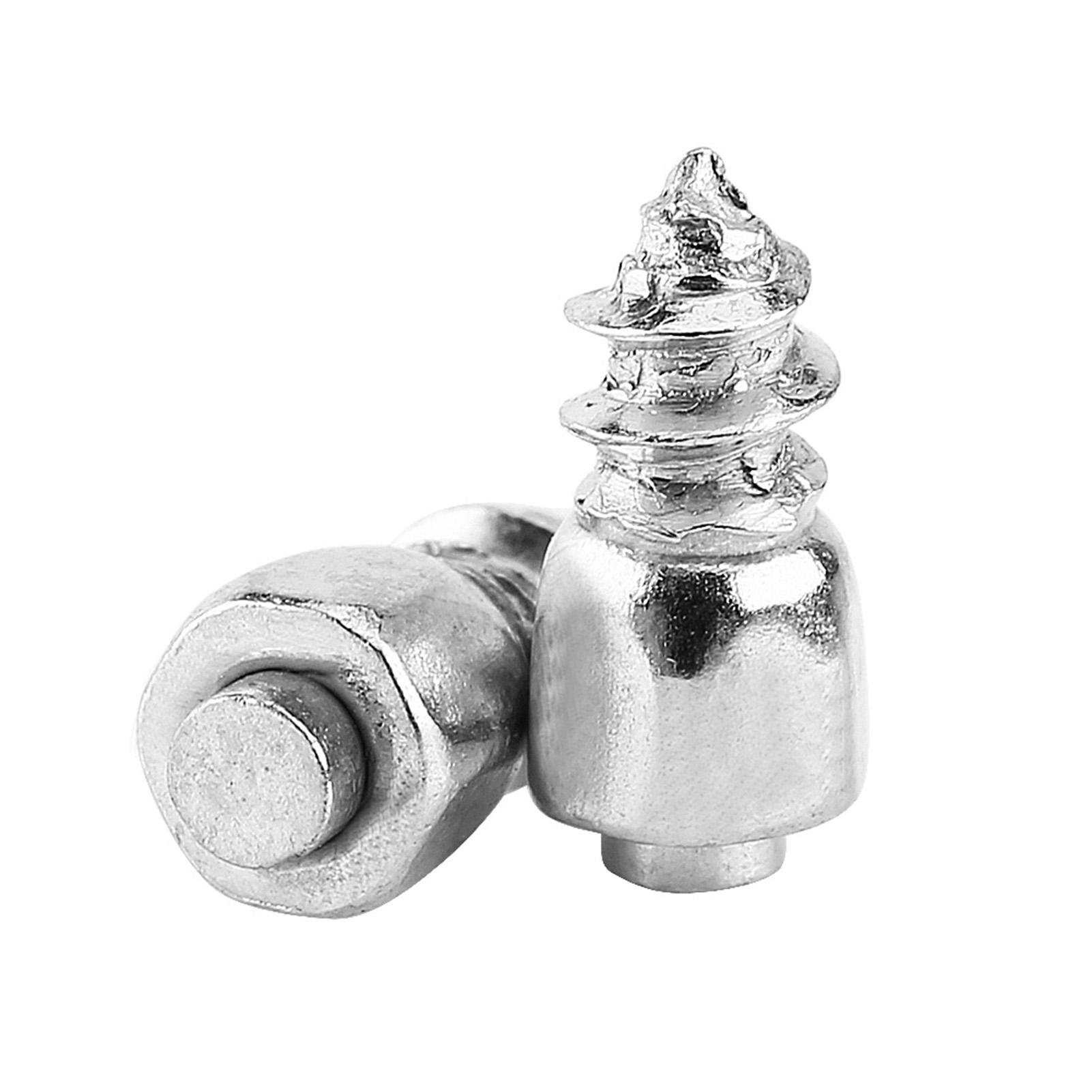 

100 шт. 9 мм противоскользящие винты шпильки шины снежные цепи шипы отделка для мотоцикла автомобиля грузовика