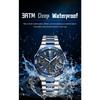 POEDAGAR Top Luxury Man Wristwatch Date Waterproof Luminous Chronograph Watch for Men Stainless Steel Quartz Watches Reloj