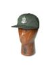 Bancheu Anchor Logo Cotton Twill Vintage Baseball Cap - Green