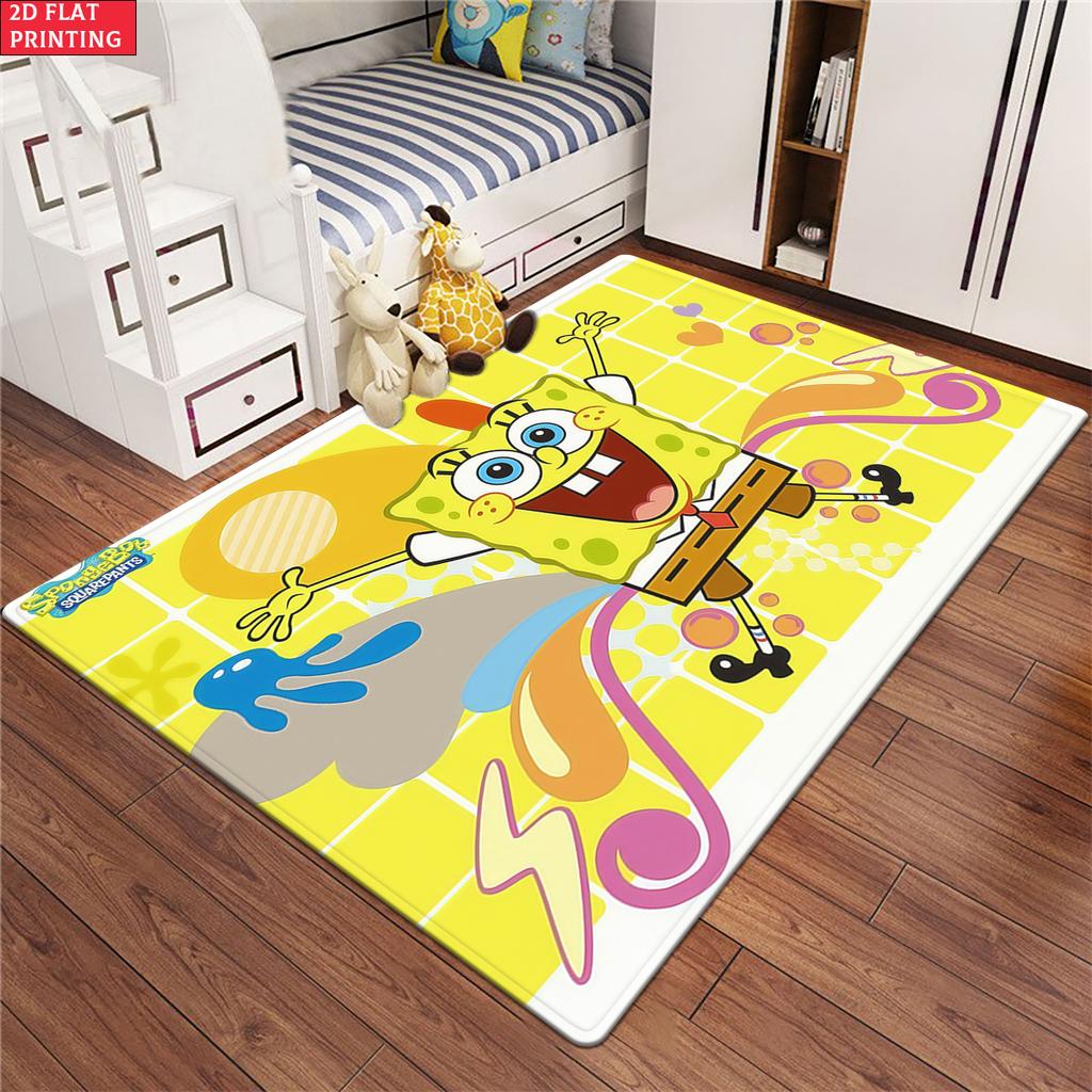 Good partner print Large Room Carpet Non Slip Cartoon Kids Bedroom Living Room Floor Mat Home Decor Children's Play Carpet