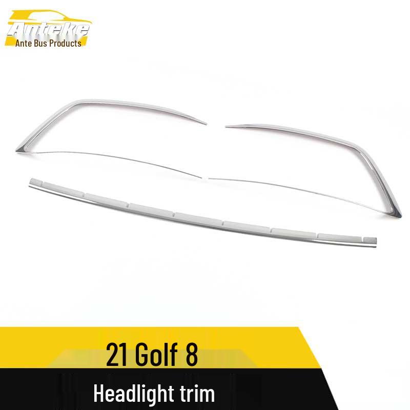 21 Golf 8 Headlight & Fog Light Decorative Anti-Scratch Strip
