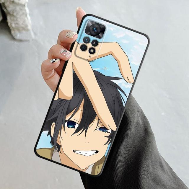 Etui na telefon do Xiaomi Redmi Note 11t 11s 11 10 8 Pro 9 9s 9t 8t do Mi 10 8 9a 9c 10c 12c K40 K60 Anime Hori San do Miyamura Kun