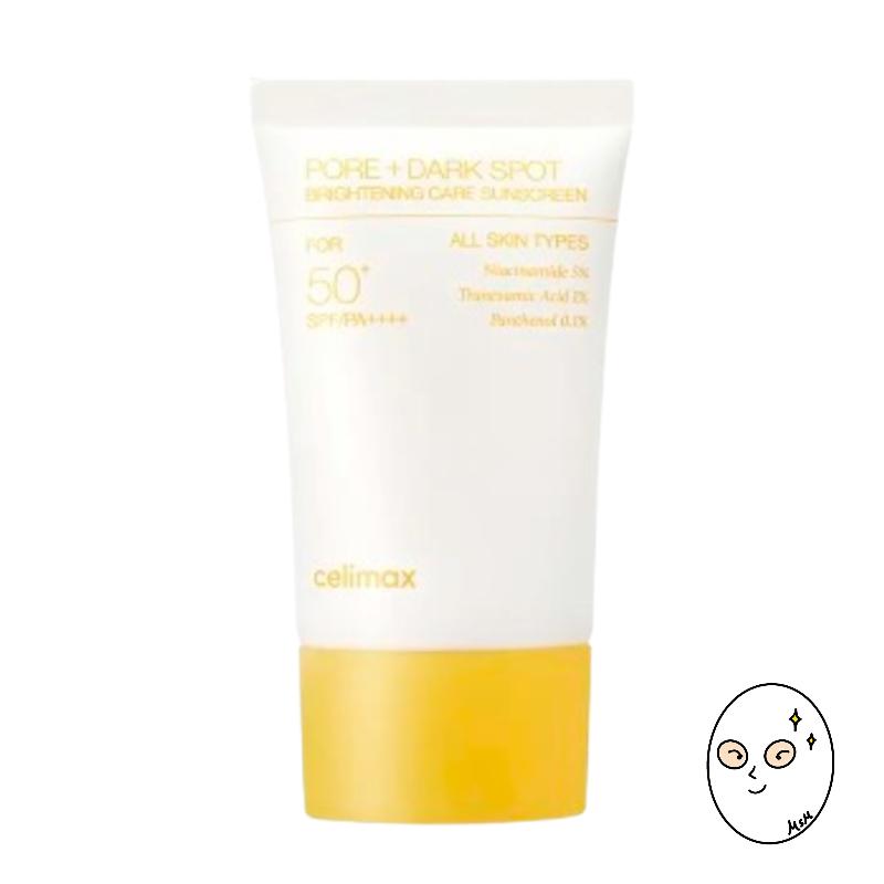 CELIMAX Pore + Dark Spot Brightening Care Sunscreen SPF50+ PA++++ 50ml