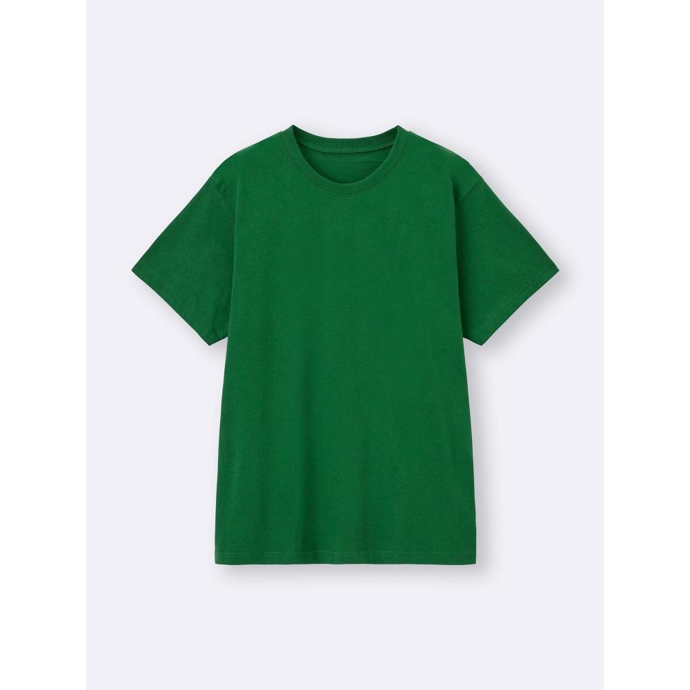 GU by Uniqlo Cotton Collar Crew Neck Tee