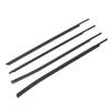 4 Pcs Window Moulding Weatherstrip Seal Rubber 68160 0C020 Door Belt Replacement for Toyota Double Cab 2007 To 2020