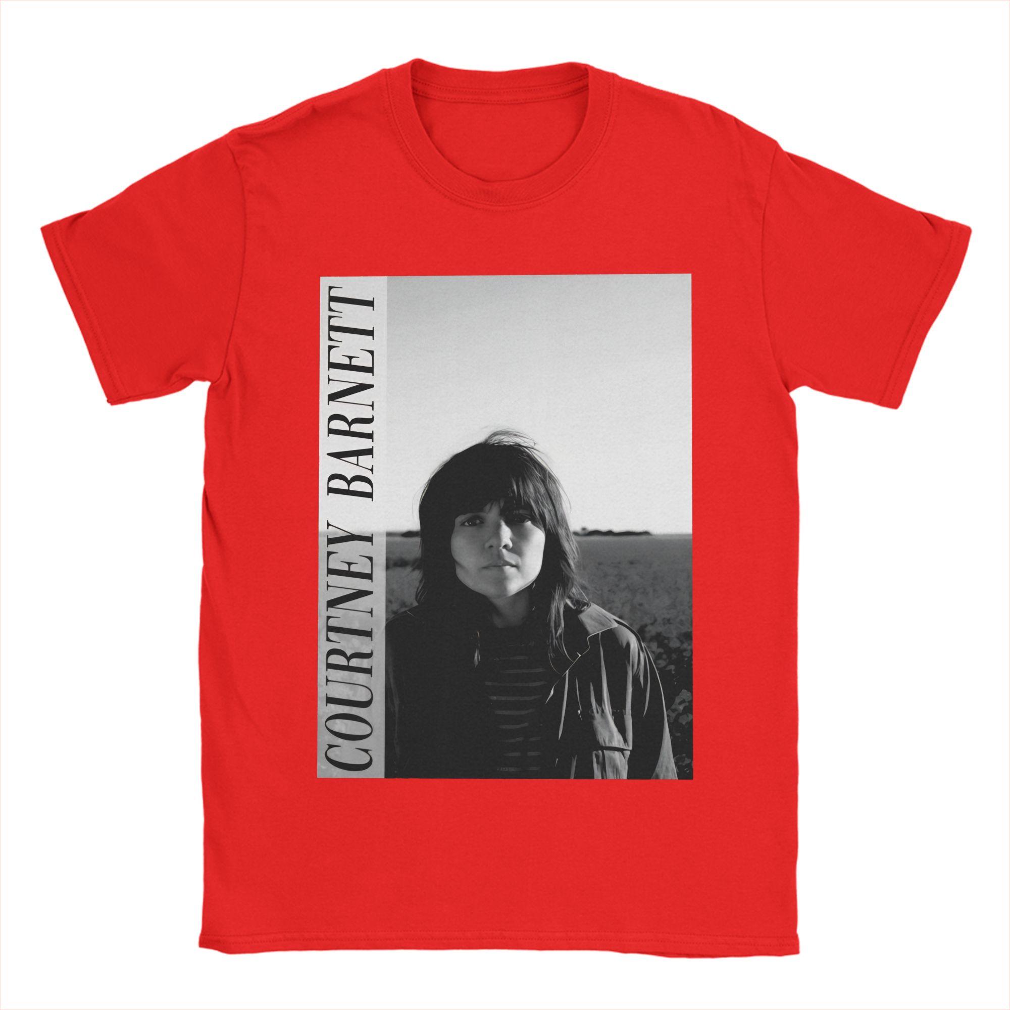 Courtney Barnett Australian Singer TShirt for Unisex  Vintage 100 Cotton Tees Crew Neck Short Sleeve T Shirt Graphic Clothes M