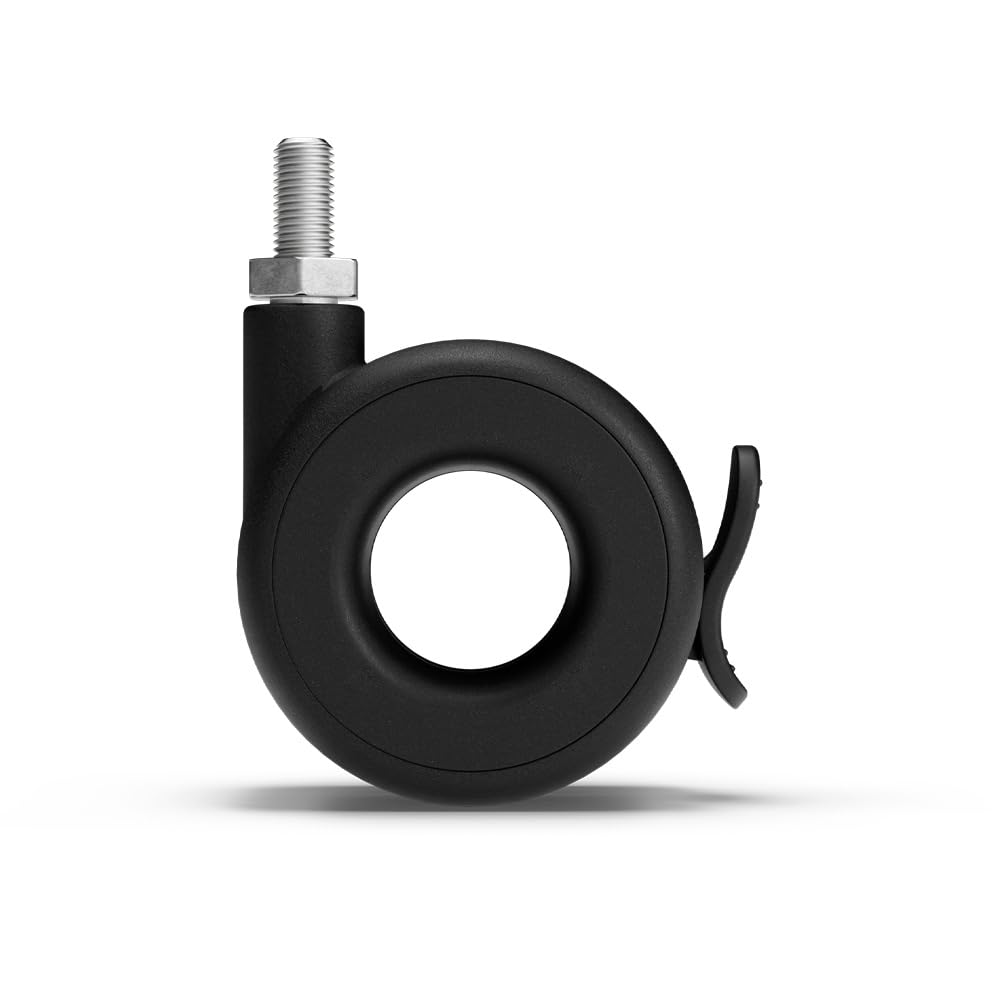 Secretlab MAGNUS Lockable Casters (Heavy Duty Edition) (Black) - Desk Casters