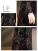 Cheongsam-Kleid für Damen mittleren Alters, Herbst 2025: Eleganter langer Stil