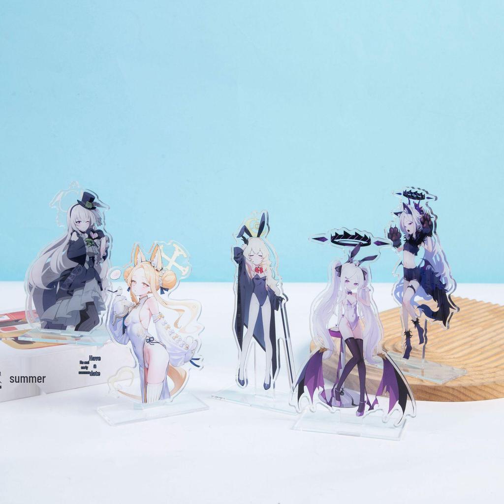 Blue Archive Sorasaki Hina Acrylic Standee: Two-Dimensional Anime Double-Layer Desktop Ornament