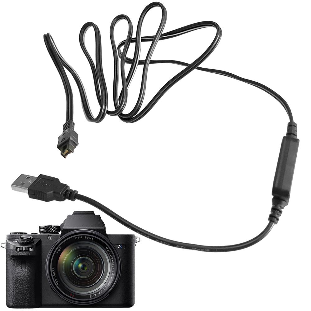 1 stk USB-adapter Strømkabel AC-L25A AC-L25B AC-L25C AC-L200 USB-laderkabel for Sony NEX-VG20H NEXVG20H VG20H DCR-DVD103