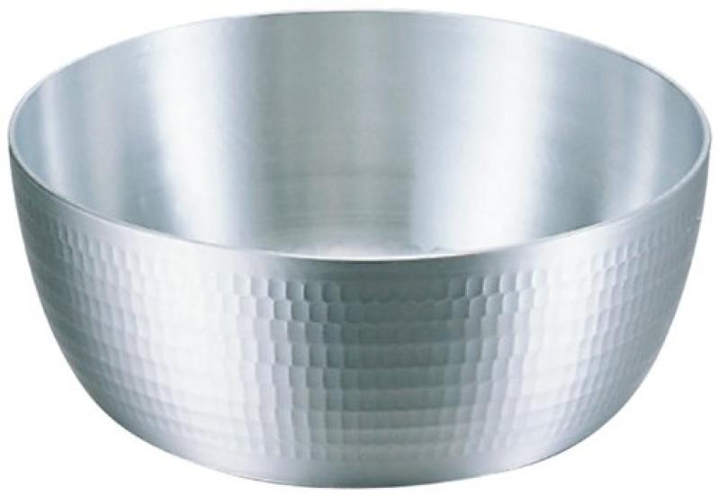 Aluminum hammered yattoko pot (with measuring marks) 30cm