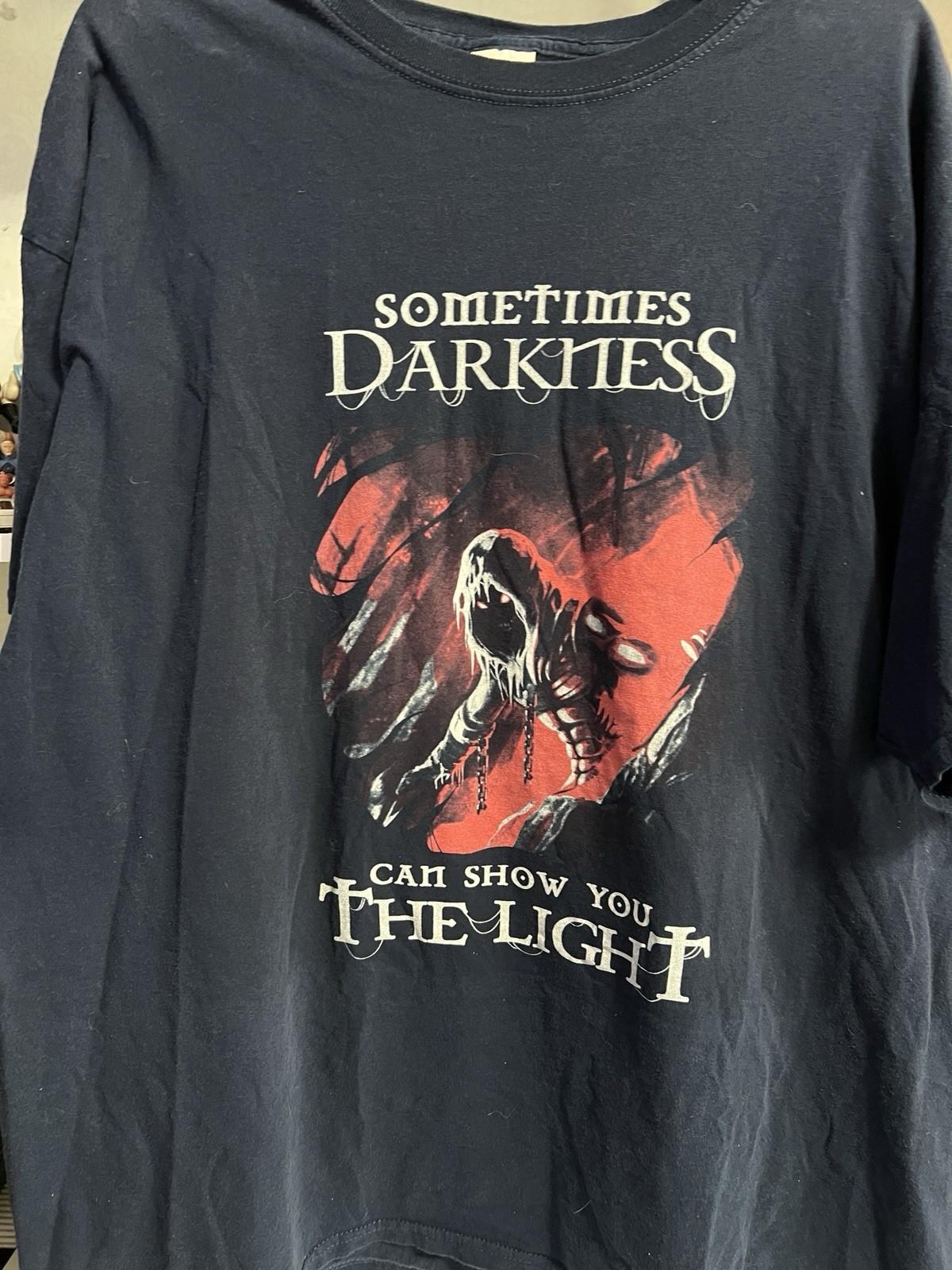 Sometimes Darkness Can Show You The Light Classic T-Shirt Size XXL XXXXL