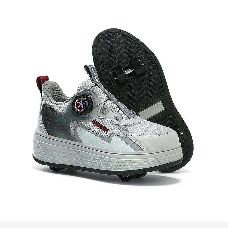 

NEW Racing Roller Skates for Kids 4 Wheels Speed Roller Skate Shoes for Boys and Girls Children s Ice Skating Sneaker with Wheel 30