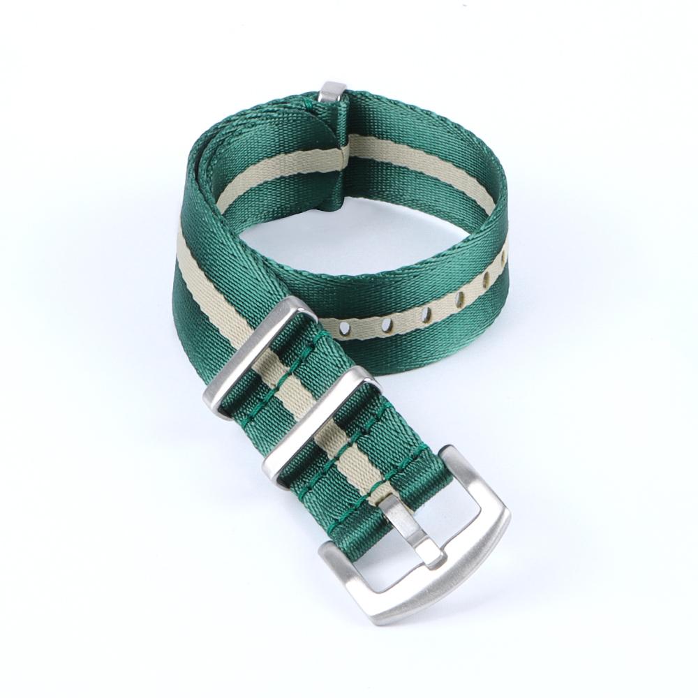 Nailono drobės laikrodžio dirželis 20mm 22mm for Omega 007 Karinis Sportinis Apyrankė Didelio Tankio Austa Juosta Vyrams Moterims Apyrankė for Seiko 5