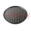 13 Inch Perforated Pizza Pan Firm Bottom Pizza Baking Pan Non Stick Baking Pan  Commercial Kitchen