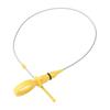 Engine Oil Measuring Dipstick 03L115611E, Single Replacement Part with Metal Blade and Yellow Handle for Vehicle Service Tasks Today