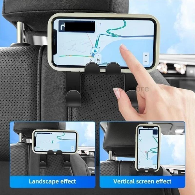 Xiaomi Car Seat Hook Hanging Storage Mobile Phone Holder Multifunctional Rear Seat Bracket Back of Car Interior Seats Hanger New