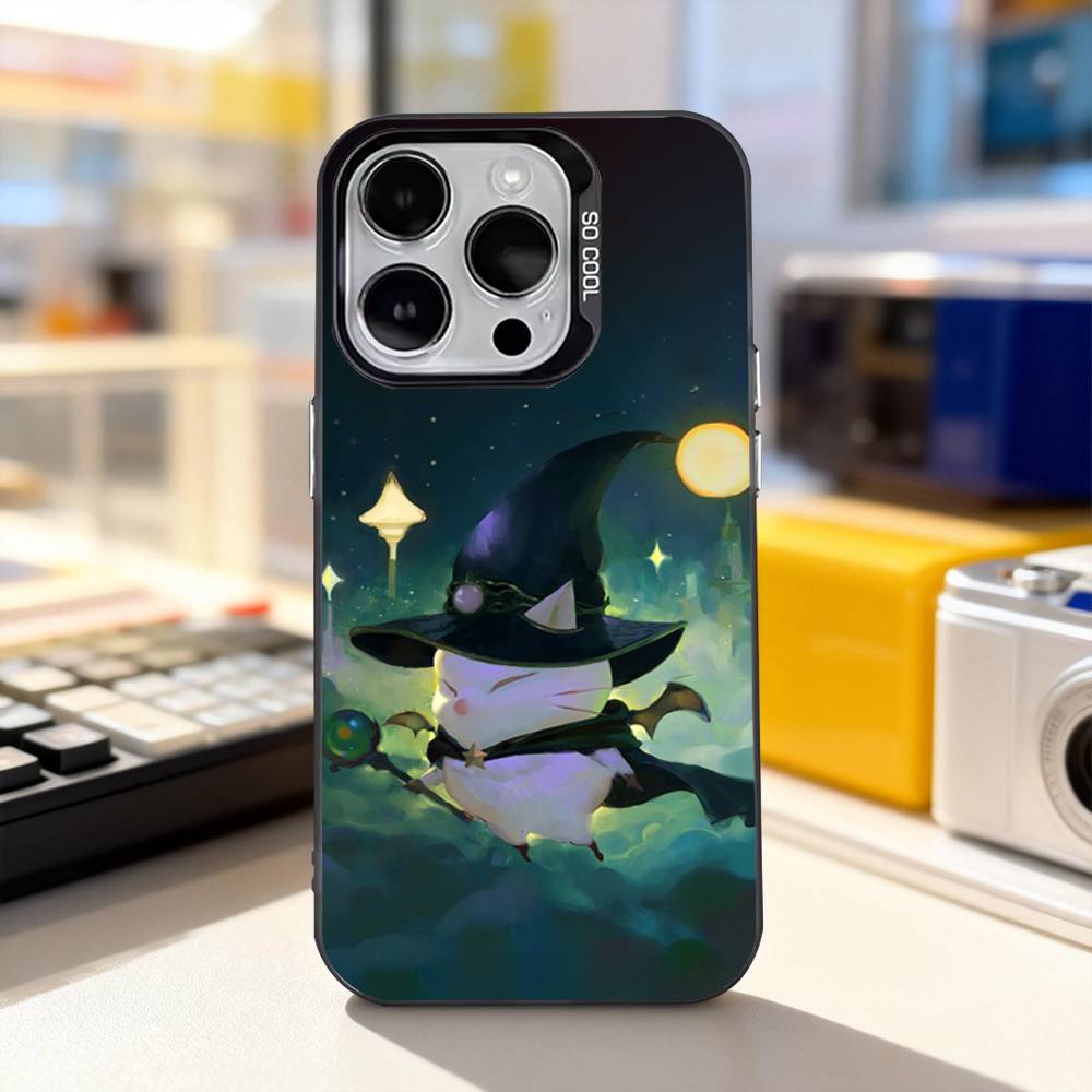 

F-Finals-Fantasy Vivi Для iPhone 11,12,13,14,15,16,17,Pro,Max,Plus,E,Air,Mini Чехол для телефона IMD Матовый Черный iPhone16
