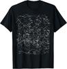 Astronomy Constellations Map  Stars Galaxy Celestial Gift Unisex T-Shirt