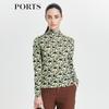Ports Women's Autumn/Winter Knitted Long-Sleeve Round Neck Pullover
