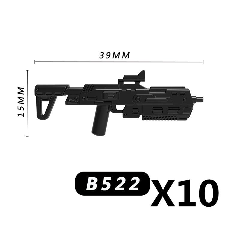 MOC War Building Blocks Movie Characters Soldier Weapons Accessories Rifle Heavy Demolition Pistol Mini Brick Gift Toy X018 DIY